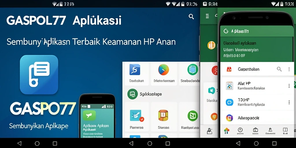 Antarmuka GASPOL77 yang user-friendly untuk Sembunyikan Aplikasi.