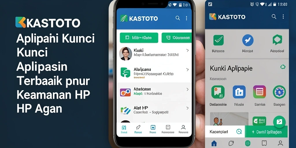 Tampilan antarmuka KASTOTO yang intuitif dan modern.