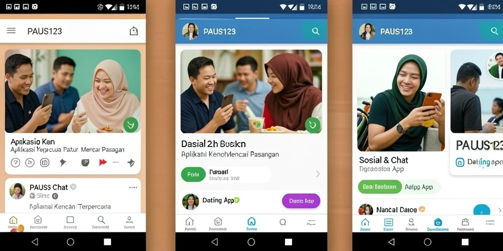 Screenshot utama PAUS123 menampilkan antarmuka pengguna yang intuitif dan menarik.