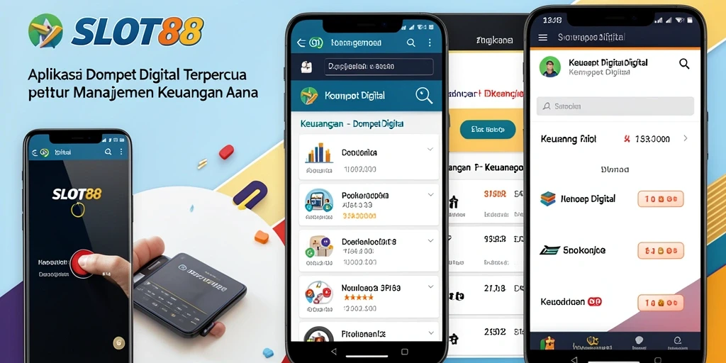 Antarmuka SLOT88 yang ramah pengguna untuk transaksi Dompet Digital.