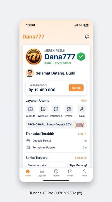 Kanal Resmi dana777 untuk Pengguna Android Indonesia